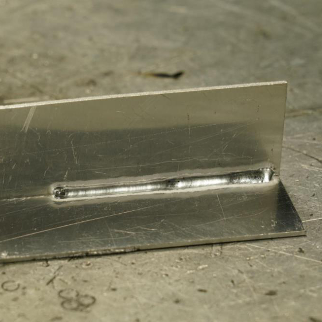 2mm铝板自熔焊焊接操作演示